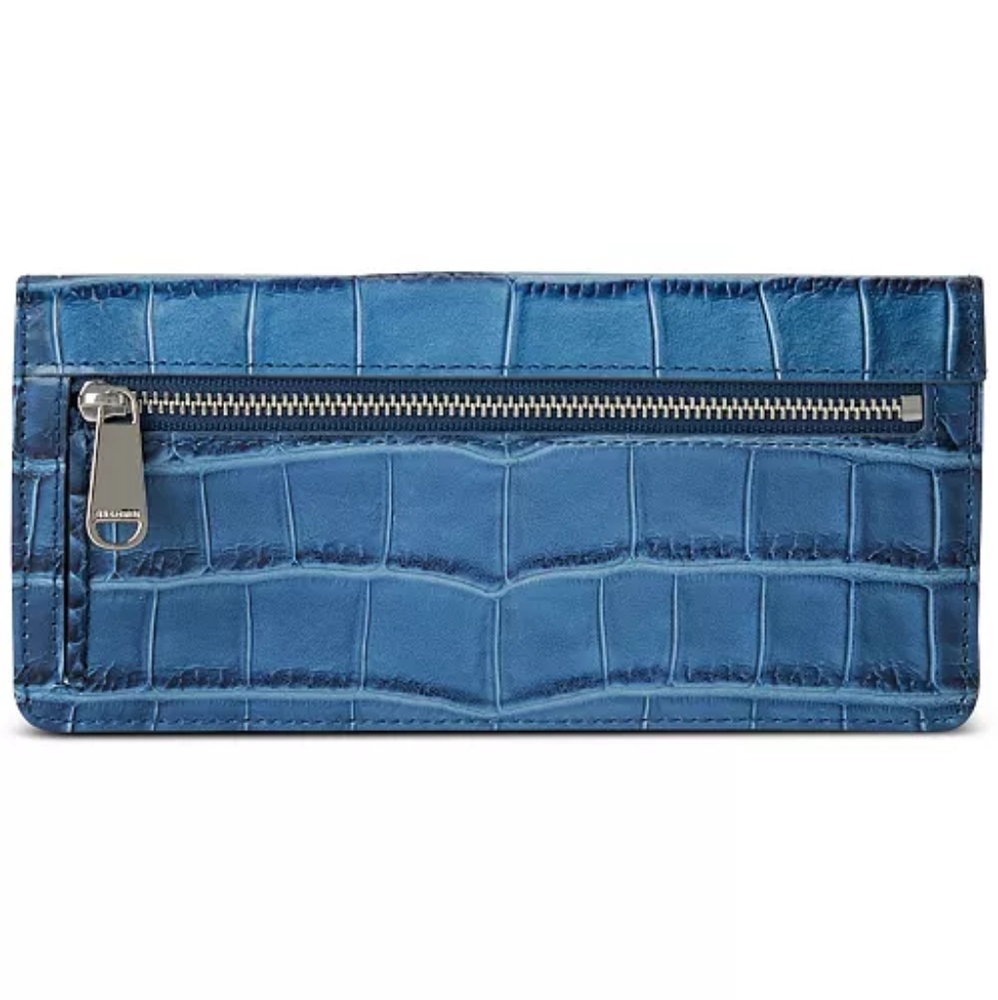Brahmin Sky Blue Leather Wallet NWT - Picture 3 of 9